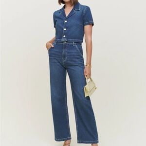 Reformation Nava Denim 2 Piece Set ⭐️👖